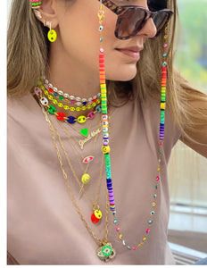 Colorful Cute Sunglasses Chain Mask Chain - I'm Smilling